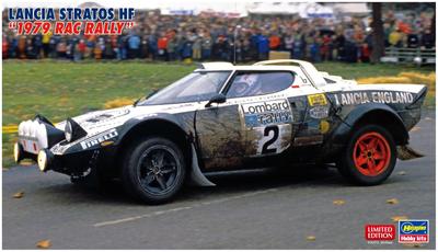 Hasegawa Lancia Stratos HF 1979 RAC Rally Modelo Plástico 20598 1/24