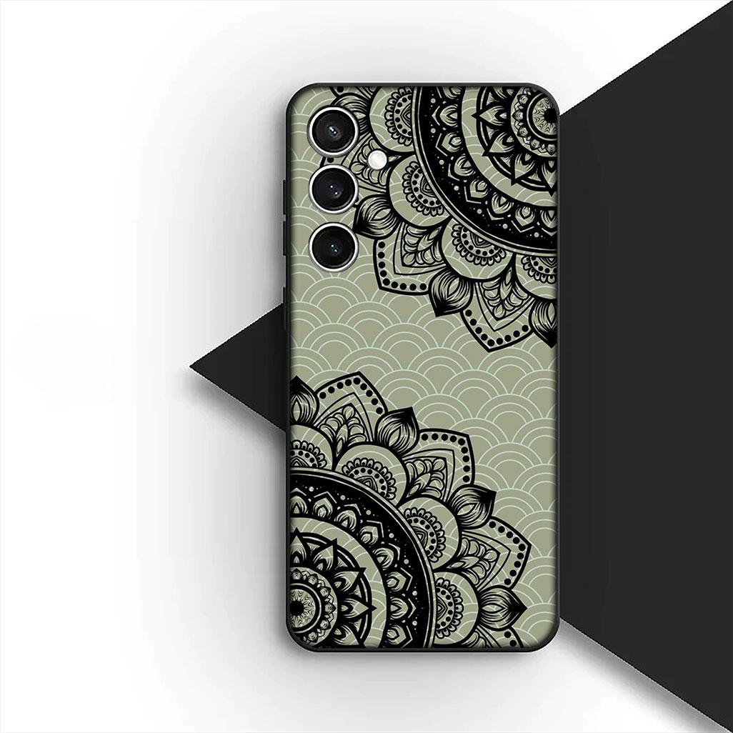

Protective Cover for Xiaomi Redmi 15 15C A3 A4 A5 9A 9C NFC Note 9 Pro Casing Phone Case Floral Paisley Mandala flower texture Redmi 9