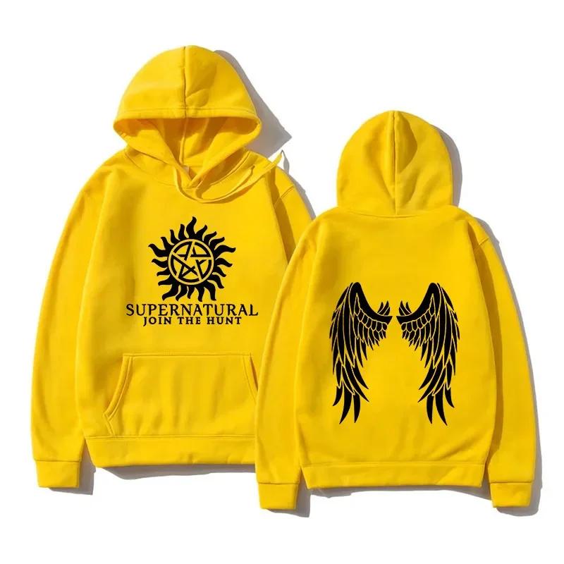 Spring Autumn Fashion Men's and Women's Hoodie New Supernatural Loose Casual Style Sportswear Street Clothing Top
