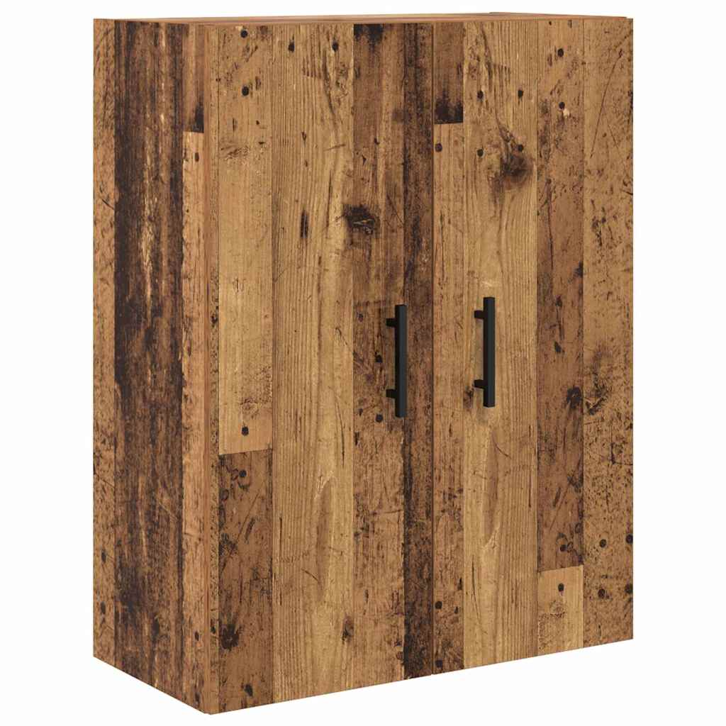 Highboard with Drawers 2 pcs Reclaimed Wood Look 69.5 x 34 x 180 cm