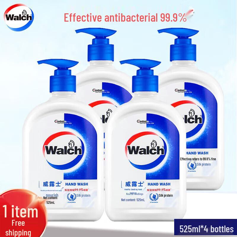 

Walch Silk Protein Antibacterial Hand Soap 4-Pack