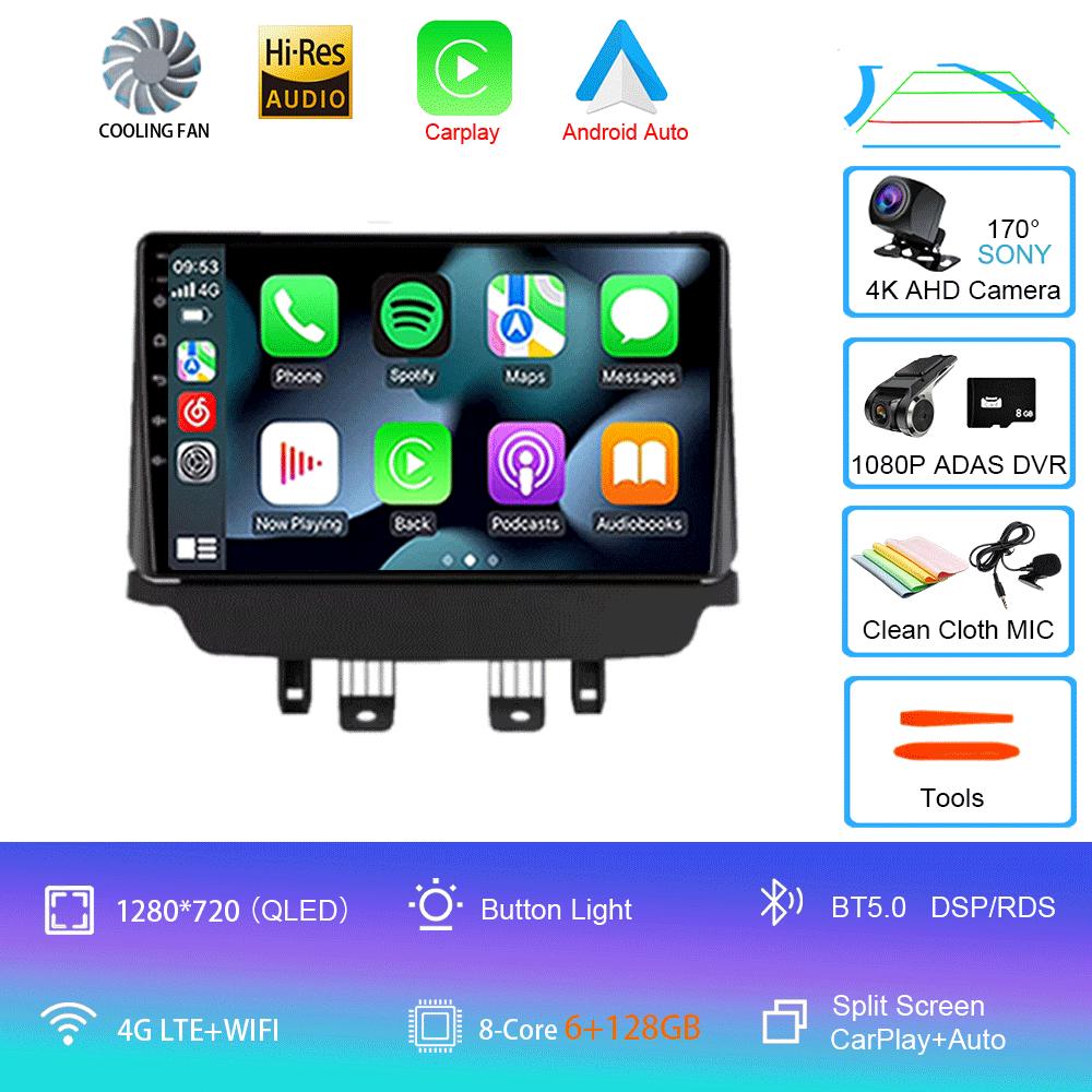 Android 14 Car Radio For Mazda CX-3 CX3 2 DK 2014 - 2021 Navigation GPS Multimedia Player WIFI Stereo Video BT Wireless Carplay