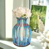 Wood Ribbon Diamond Painting Tabletop Ornaments Kit Desktop Diamond Art Kits Rhinestones Desktop Ornaments for Home Office Decor