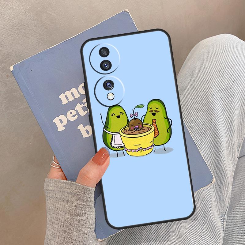 

Cute Avocado Case For Honor Magic 8 Pro 5 6 7 Lite Cover For Honor 400 200 90 70 50 X8a X8b X9a X9b X9c Honor 400