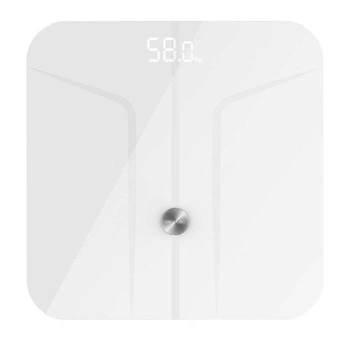 Balance de bain - Cecotec - Surface Precision 970 - Bioimpédance - Bluetooth - Verre trempé