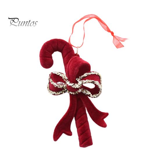 

1 шт/2 шт рождественские украшения бархатные флокированные снежинки олень бант подвеска рождественская елка подвесное украшение для окна дерево стена домашний декор H