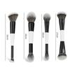 Doppelseitiger F4 Kontur Gesichts Pinsel Hohe Deckkraft Mehrzweck Lidschatten Concealer Pinsel Kosmetik Beauty Make-up Pinsel
