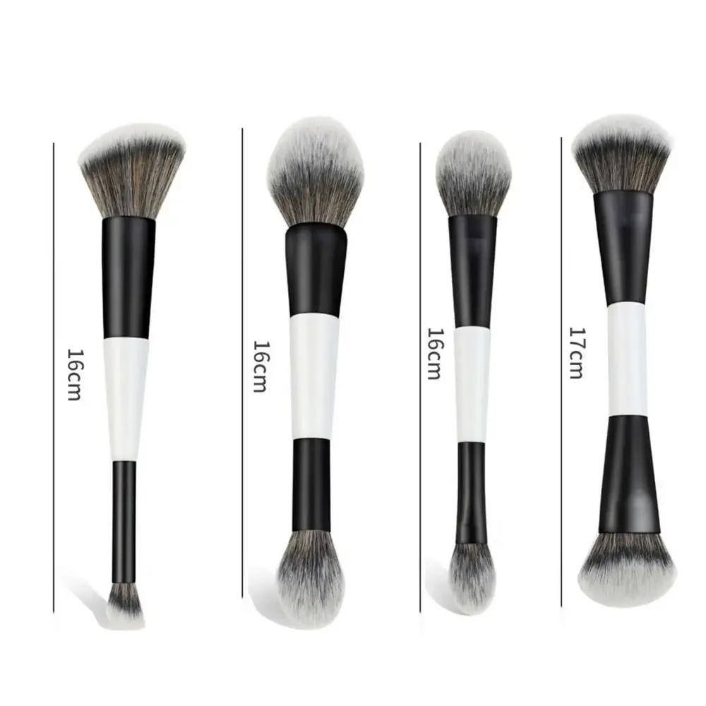 Doppelseitiger F4 Kontur Gesichts Pinsel Hohe Deckkraft Mehrzweck Lidschatten Concealer Pinsel Kosmetik Beauty Make-up Pinsel