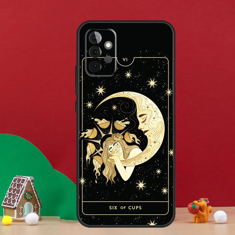 Witches moon Tarot Mystery totem Case For Samsung Galaxy A56 A33 A13 A36 A23 A52 A32 A12 A54 A34 A14 A16 A53 A15 A35 A55 A17