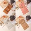 Modern Simple Leather Jewelry Pouch With Soft Design For Travel And Gift Use