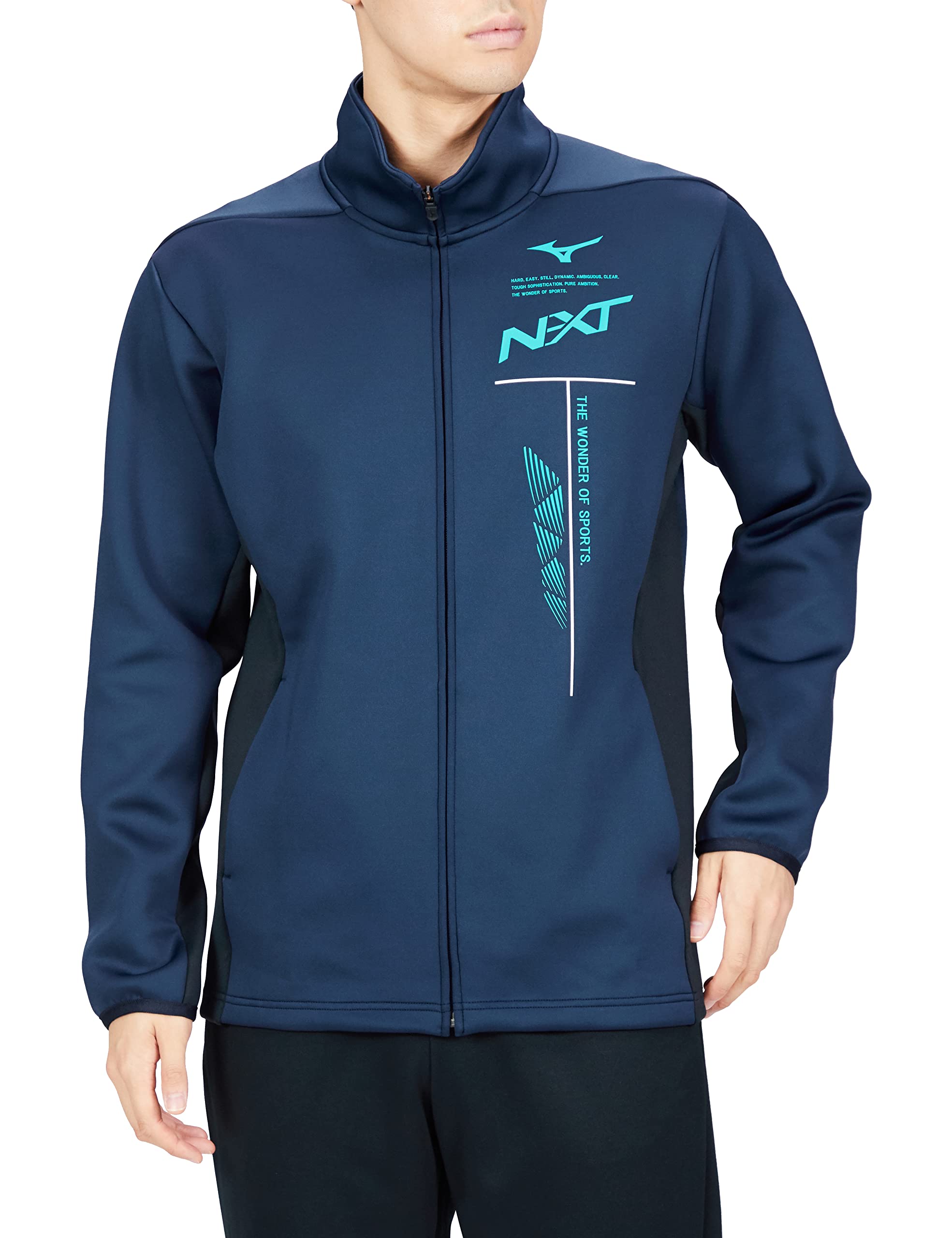 

Mizuno Volleyball Long Dress Size S N-XT Sweatshirt, Sleeve, V2MC2520, Navy,