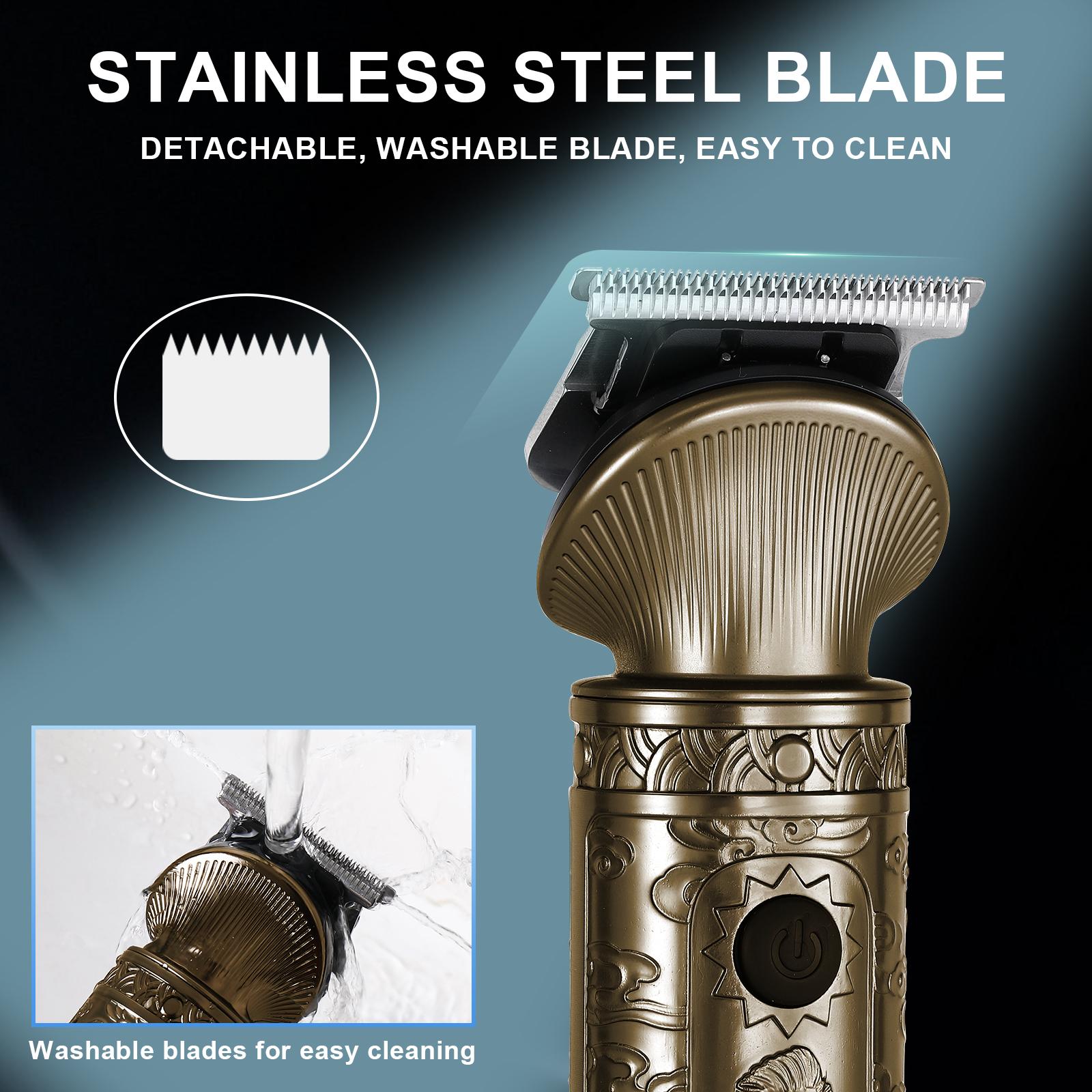 Машинки для стрижки волос HATTEKER для мужчин — фото 6