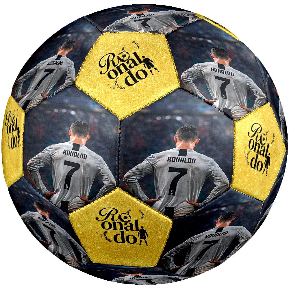 Ronaldo's Legacy Soccer Size 5 Soccer Football Machine-Stitched Indoor/Outdoor Universal Football Soccer Accessory