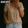 DICFY Women's Fashion Casual Blouses & Shirts