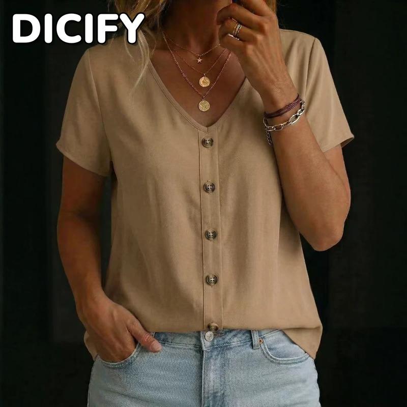 DICFY Women's Fashion Casual Blouses & Shirts
