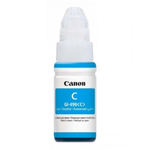Canon GI-490 C (0664C001) Ink Refill Bottle, Cyan