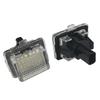 A2218200856: Kompatible Mercedes LED Kennzeichenleuchte für W204, W204 5D, W212, W216, W221.