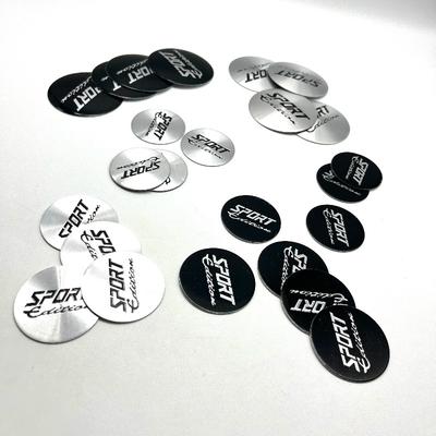 4pcs/Lot 56mm 60mm Universal Car Wheel Center HubCap Sticker Sport Edition Badge Emblem Sticker Styling Auto Accessorie
