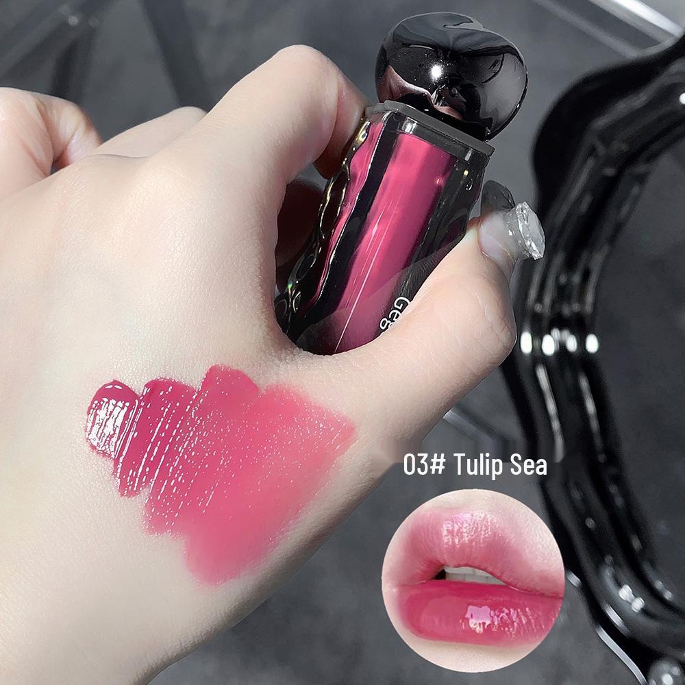 Увлажняющий блеск для губ Gege Bear Iceberg Lava - Увлажняющая, придающая объем, глянцевая зеркальная помада.