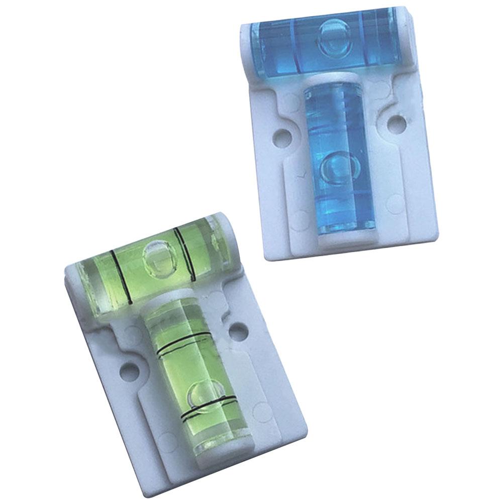 2pcs Portable T Shaped For Spirit Level Bubble Working Fixing T Type Level Measure Tool Mini Plastic Practical Level