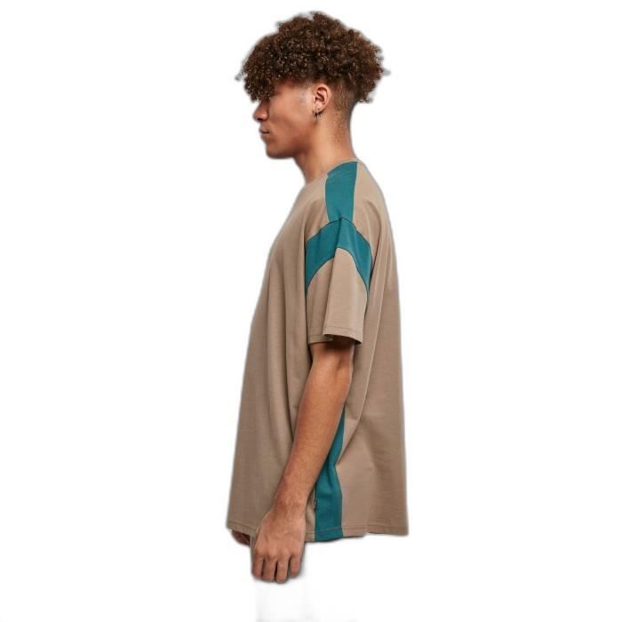 T-shirt Urban Classics Active - khaki/bleu canard - M