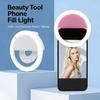 3-Farben-Modus Clip-on Highlight LED-Ringleuchte Professionelle Make-up Smartphone Selfie-Ringleuchte für Handy Warm und Weiß