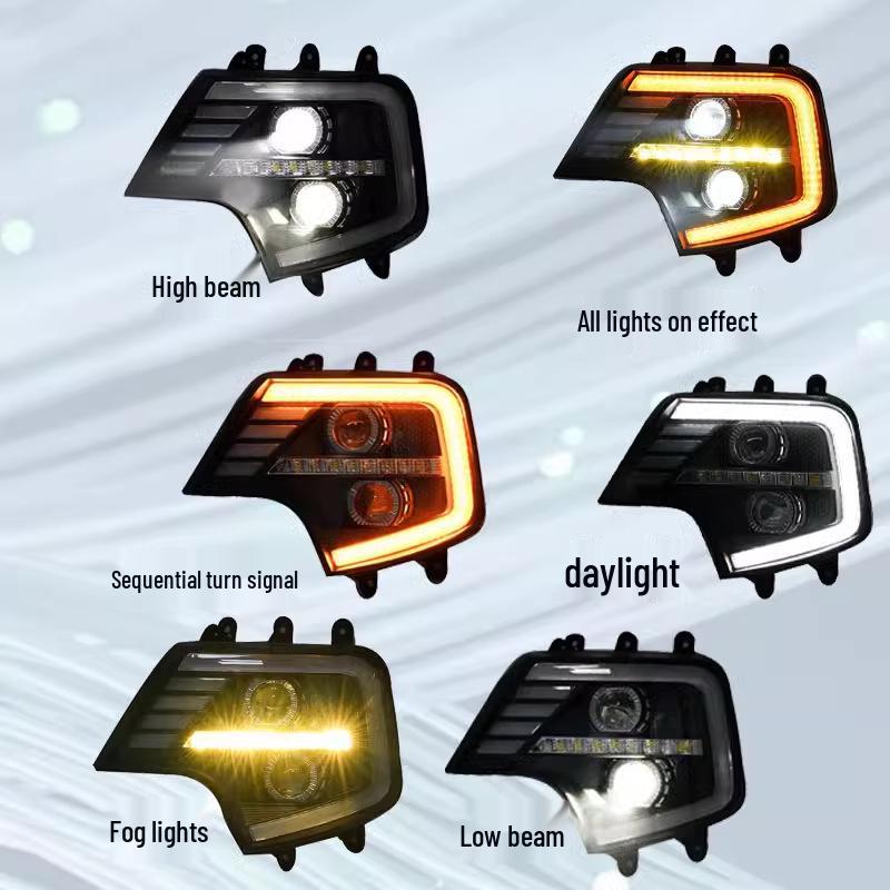SITRAK Howo T7H T7 A7 T5G T6GTX LED Laser Headlight Assembly