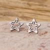 Christmas Tree Reindeer Pattern Earrings Women Student Teen New Year Gift Stainless Steel Cartilage Piercing Earring Zircon