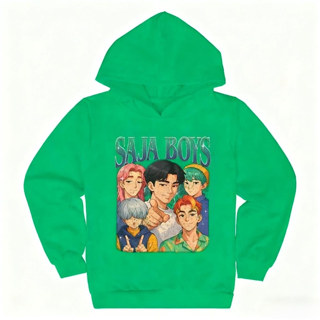 KPop Demon Hunters Saja Boys Kids Clothes Harajuku Fashion Streetwear Hoodies Girl Boy Funny Gift Clothing