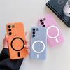 Case for Vivo V27 Pro,V27 Premium Magnetic Matte Phone Casing Protection Cover