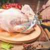 Tesoura de cozinha Tesoura para ossos de frango de alta resistência Tesoura para churrasco de aço inoxidável Escama de peixe Tesoura fácil de limpar