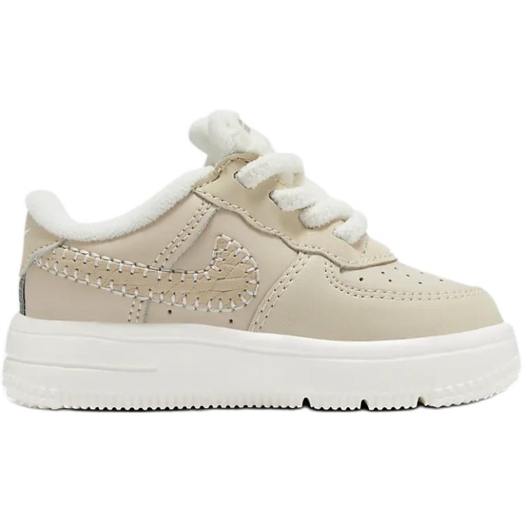 Nike Force 1 Low SE EasyOn TD Králíček Dětské Tenisky Tmavě Béžová Sanddrift Sail FZ1009-100