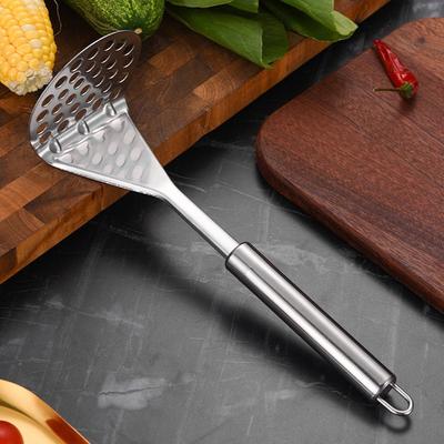 1/2 Pièces Écrasseur à Pommes de Terre en Acier Inoxydable Heavy Duty Fonctionnement Manuel Presse-Purée Alimentaire Gadget de Cuisine Poignées Robustes