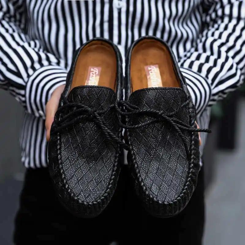 Spring Round Tip Blue Man Basket Loafers Men's Sneakers Original Outdoor Sports Shoes For Men Athletic Tenid Vip Link