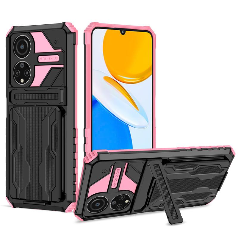 For Huawei Honor X7 X8 X9 Case Shockproof Armor Card Slot Kickstand Protection Cover For Honor X30i Phone Cases