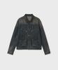Belier Post Type Trucker Denim Jacket - Vintage Indigo
