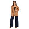 BRAVE SOUL Damen-Blazer aus Kunstwildleder