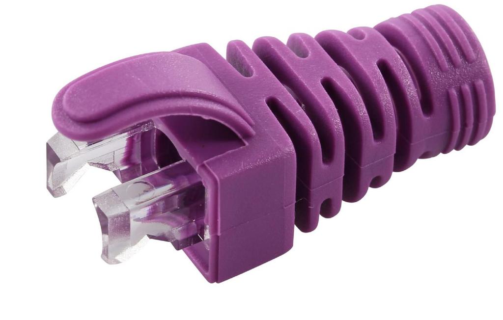 Microconnect CONB65Y Strain Relief Plug Yellow 100pcs