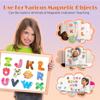 Magnetické písmenkové hračky pre batoľatá ABC zvieracia abeceda puzzle magnety na chladničku pre deti vzdelávacie hry na učenie pravopisu