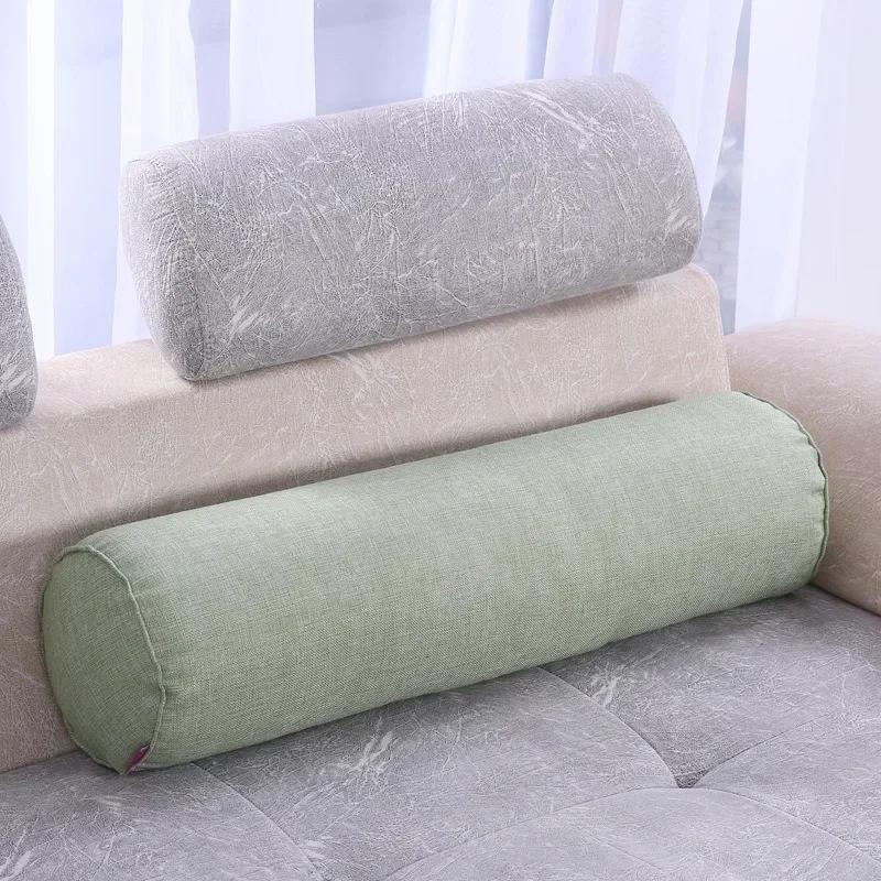 Round Cylinder Body Support Cushion Pad Home Bedroom Neck Pregnancy Pillows Long Insert Headrest Pillow