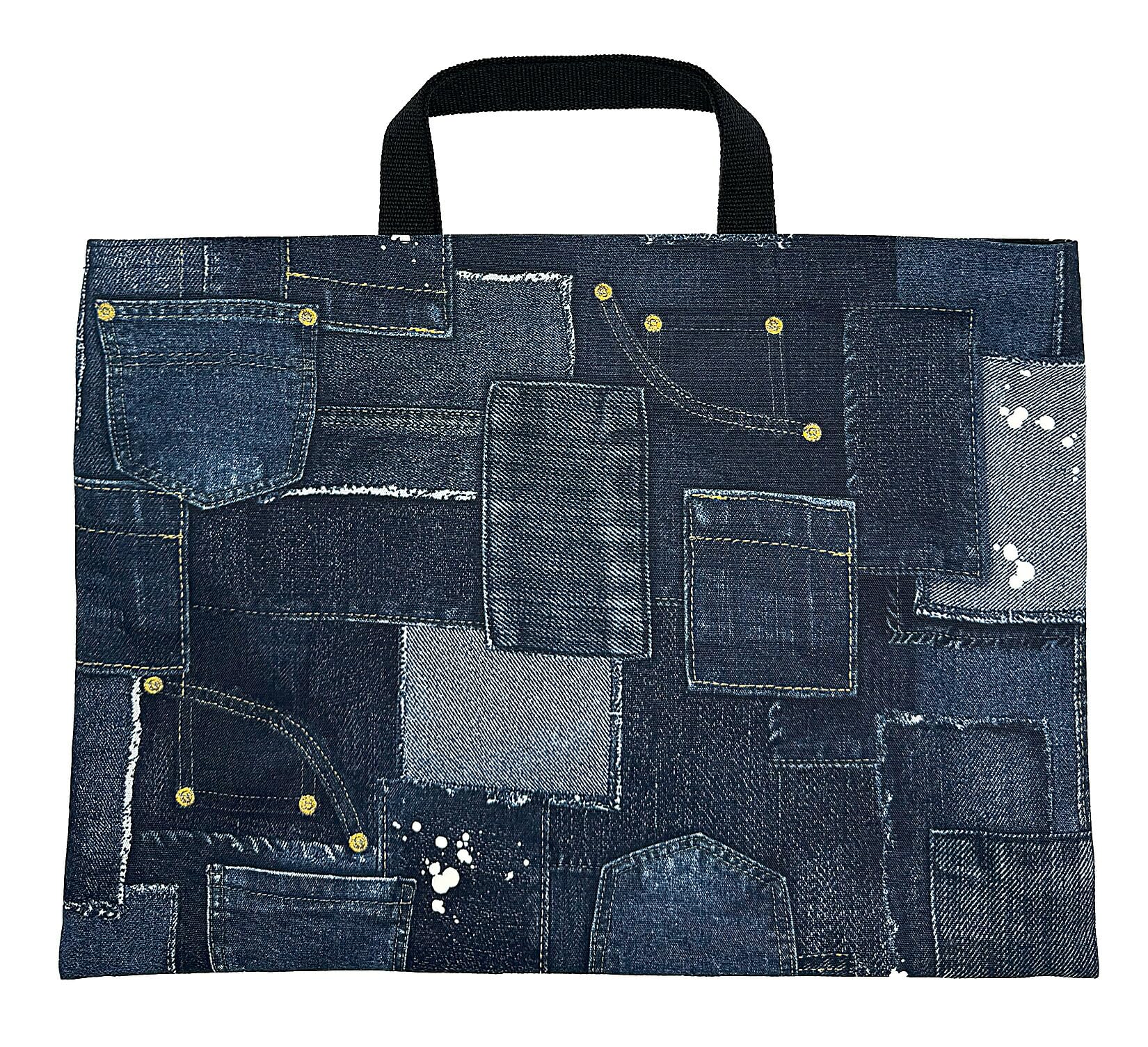 

Сумка-тоут для практики или для начальной школы и детского сада Сделано с именем Темно-синий и Джинсовый bag09 [miwaki] Сумка для мальчиков, Сумка, Сумка, Дополнительная сумка Школа, Детский сад,