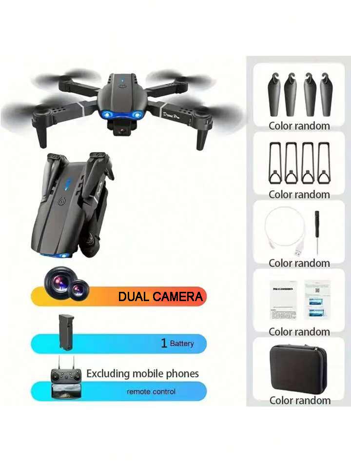 E99 Dual Camera 8K Drone with Obstacle Avoidance and Remote Control