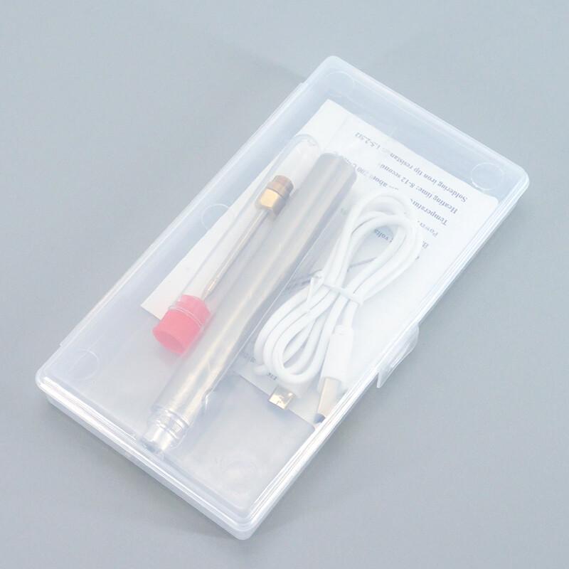 Portable USB Rechargeable Soldering Iron Kit