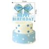 Roze Strik Verjaardag Feest Decoraties Set: Banner & Slingers