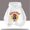 Autumn Winter Children's Hoodies Teddy Bear Pullover Fashionable Boys' Girls' Hoodies Comfortable Children's Tops