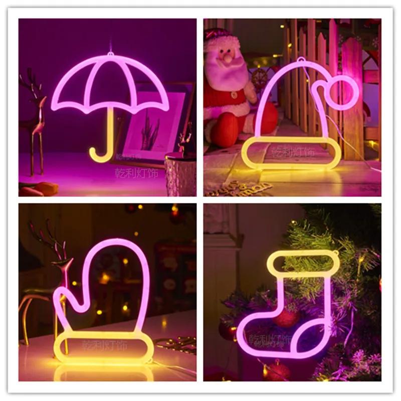 1PC Gamepad Fire Moon Star LED Bright Neon Light Night Sign Modeling Lamp Room Wall Art Decoration Wholesale Xmas Birthday Wedding