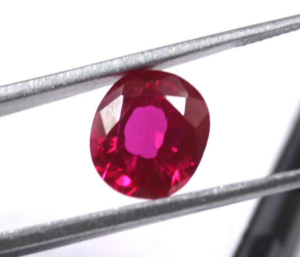 7.40 Carat Valentine Sale Certified Red Ruby Burma Cushion Shape Loose Gemstone SN314
