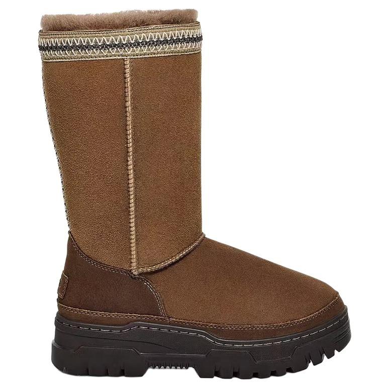 UGG Trailgazer Simple Versatile High Boots Women Boots Brown 1158323-HCK