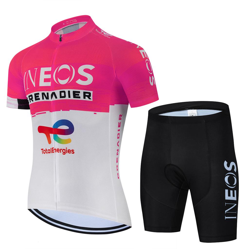 Summer Men Short Sleeve Cycling Jersey Sets MTB Maillot Bike Shirt Breathable Tricota Mountain Pro Team Bicycle Sports Clothing