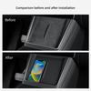 Center Console Wireless Charging Pad for Tesla Model Y Juniper Model 3 2026 2026 Non-slip Charger Mat Car Organizer Accessories